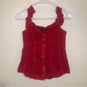 Bebe red top